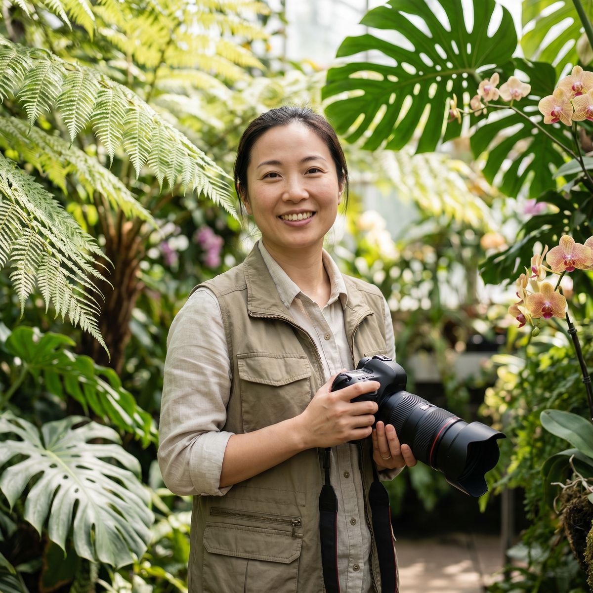 黄色仓库植物视频制片人